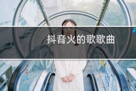 抖音火的歌歌曲